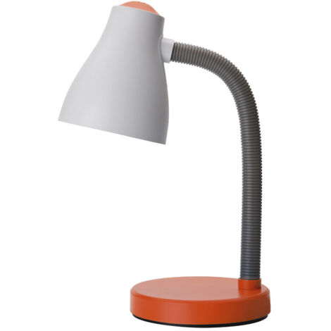 TOY Lampada da tavolo led in plastica colore arancione flex in plastica attacco E27
