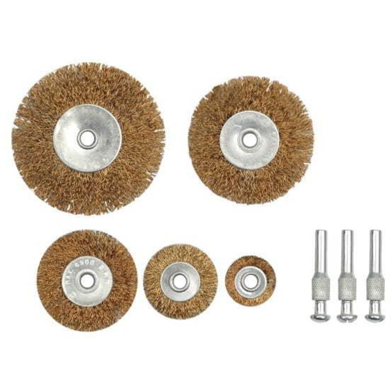 SET DI SPAZZOLE TONDO VOREL 5 pz. 06990