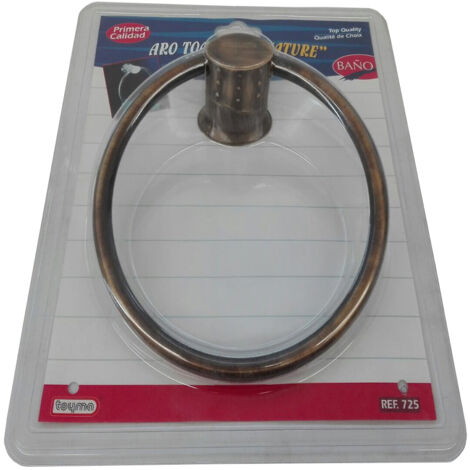 TOYMA toallero aro nature oro 725/11 , Toallero aro nature oro 725/11. -Marca: Toyma. -Modelo: 725/11. -Fácil sistema de instalación. -Realizado con materias primas de alta calidad