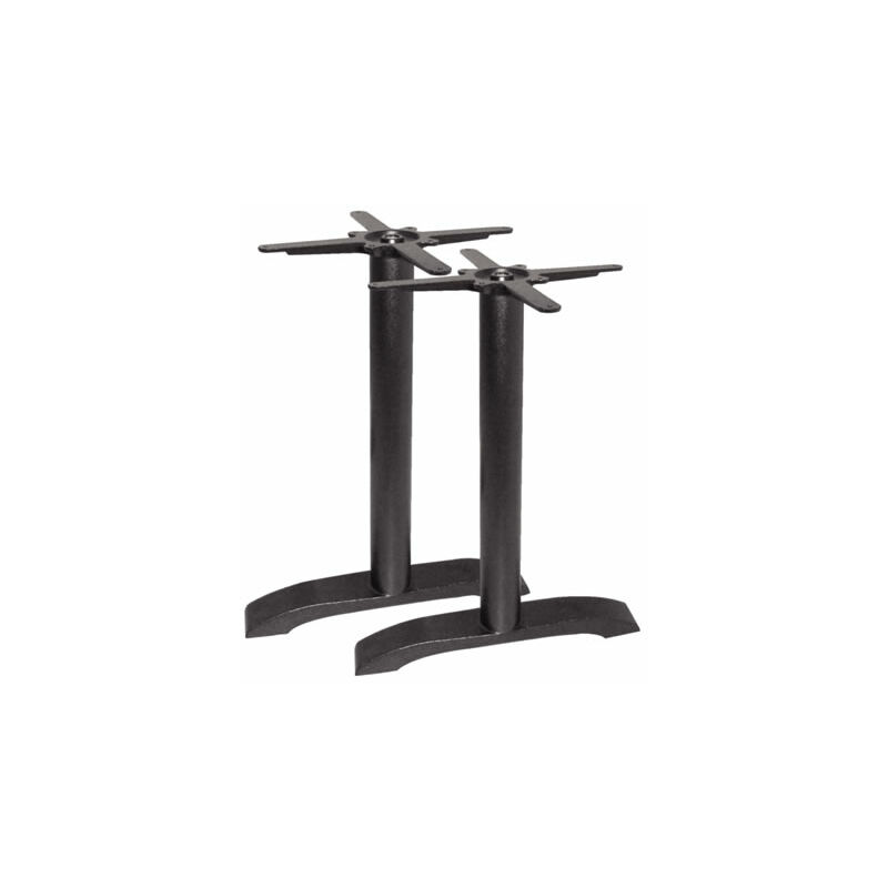 Toyney Rectangular Black Cast Iron Table Legs Table Base