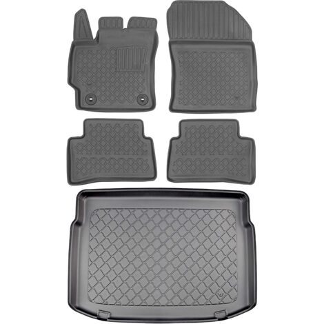 Toyota Corolla XII E210 Hatchback desde febrero de 2019. JUEGO: alfombrillas para coche + alfombrilla para maletero.