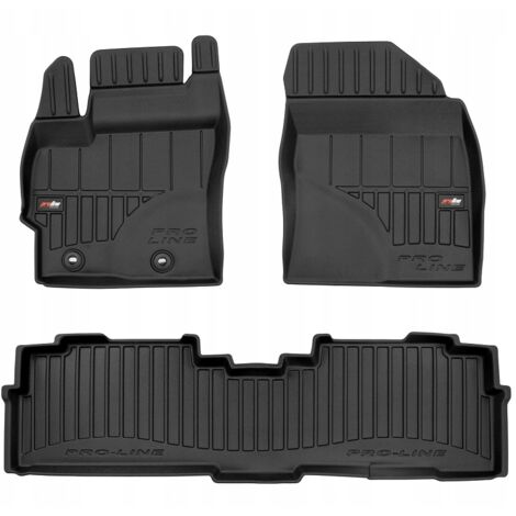 TOYOTA Verso 2009-2018 Gummimatten und Fußmatten 3D Mulde