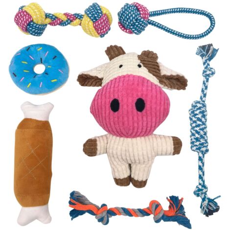 Toys for Small Dogs, Stuffed Plush Puppy Toys, Interactive S