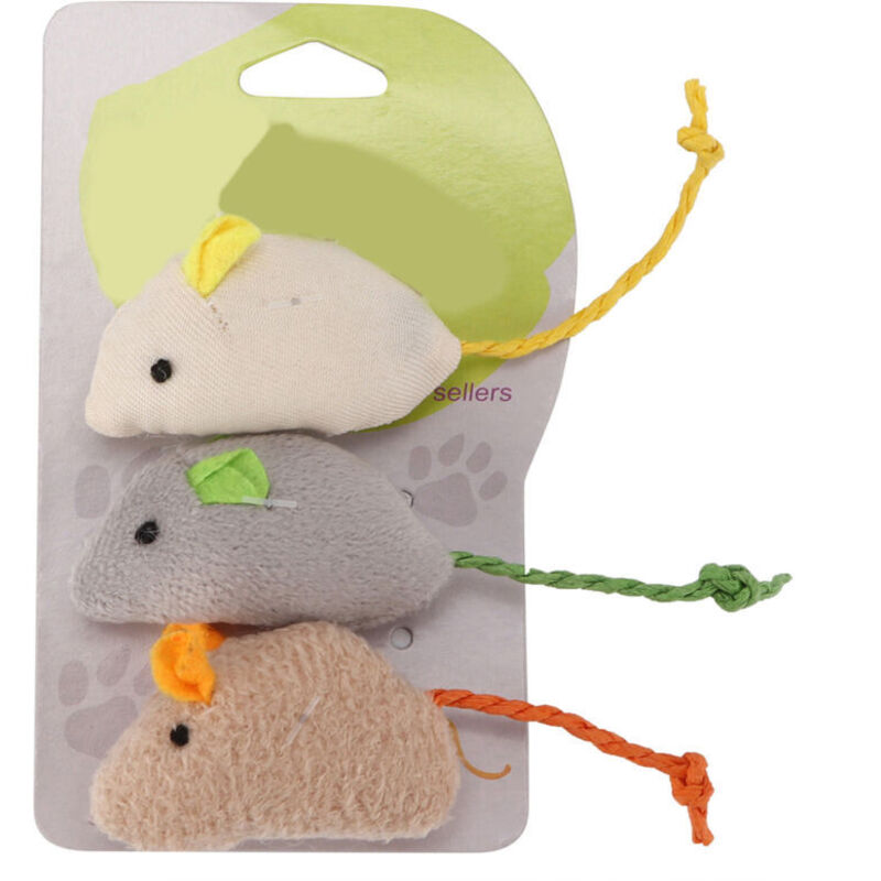 Toys Interactifs pour Chat pour Chats Intérieurs Souris Animaux Jouets Animaux de Compagnie Jouant Toys Simulation de Souris Interactive Jouet en