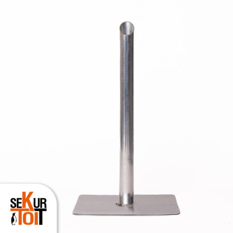 TP aluminium diamètre 40 x 500 mm – Traversée étanche - SEKURTOIT