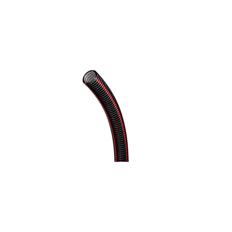 Gaine tpc TpGliss D.40mm/L.25m Noire Bandes Rouges Courant 34033320