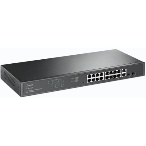 TP-LINK 18-Port Gigabit Rackmount  Switch with 16-Port PoE+