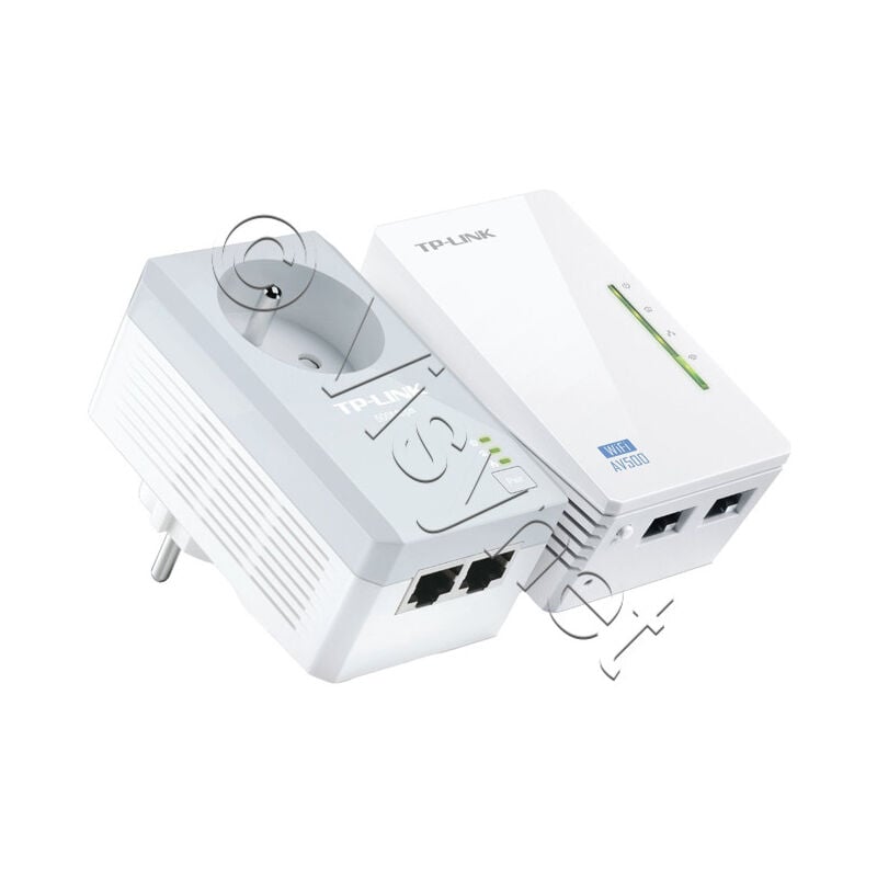 2-Port Powerline WiFi Extender kit 1x TL-WPA4220 1x TL-PA4020P 500Mbps Powerline 300Mbps - TLWPA4225KIT Tp-link