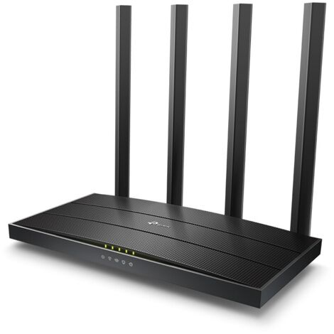 TP-Link AC1200 routeur sans fil Gigabit Ethernet Bi-bande (2,4 GHz / 5 GHz) Noir