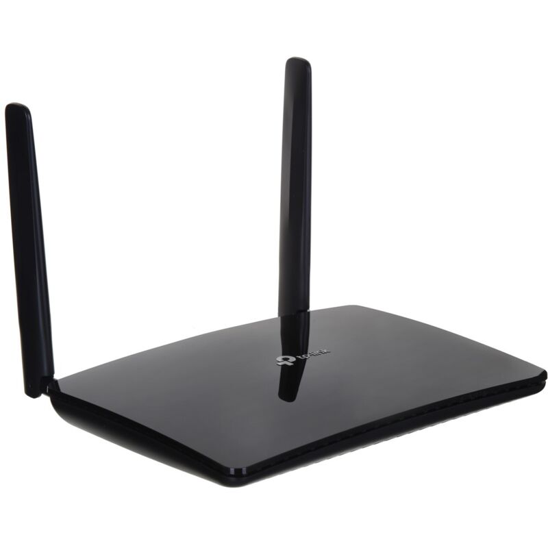 TP-Link Archer MR500 Router 4G + Advanced LTE CAT6, Wi-Fi AC1200 5GHz & 2.4GHz, 4 Gigabit Ports, 2 abnehmbare Antennen, NanoSIM, Kompatibel mit allen