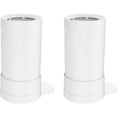 Tp Link Deco Be65 / Be85 / Be95 Mesh System Wifi 7 Support Mural Simple Et Robuste Tp Link Deco Be65 / Be85 / Be95 Avec Gestion Des Câbles (Blanc, 2 Pièces)