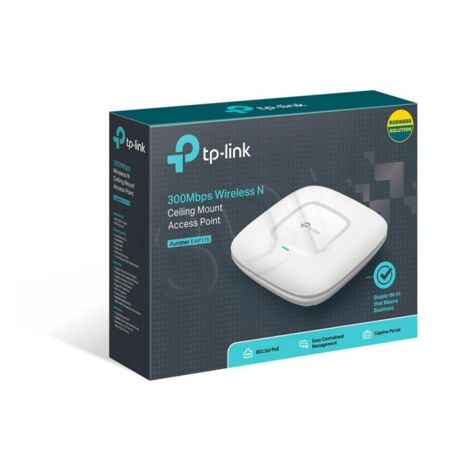 TP-Link EAP115-Wall - Access Point 300 Mb/s, WLAN 2,4 GHz an der Wand