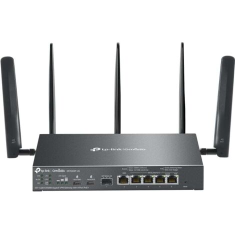 TP-Link ER706WP-4G router wireless Gigabit Ethernet Dual-band (2.4 GHz/5 GHz) Nero