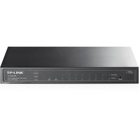TP-Link JetStream TL-SG2210P commutateur réseau Géré L2/L4 Gigabit Ethernet (10/100/1000) Connexion Ethernet,