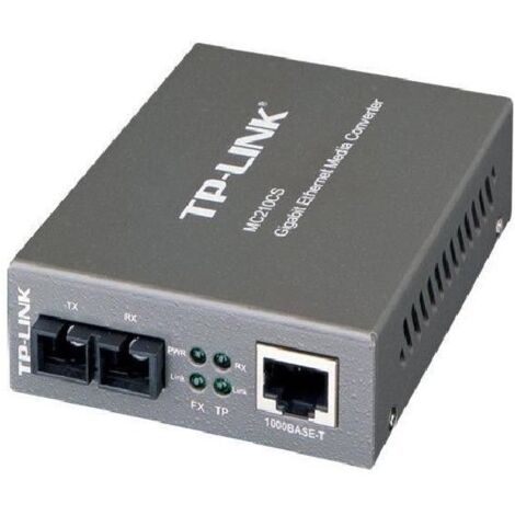TP-LINK MC210CS Convertidor de Medios Monomodo Gigabit