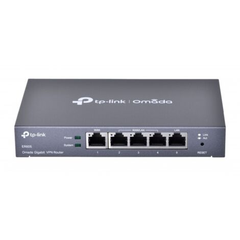 TP-Link Omada ER605 router cablato Gigabit Ethernet Nero
