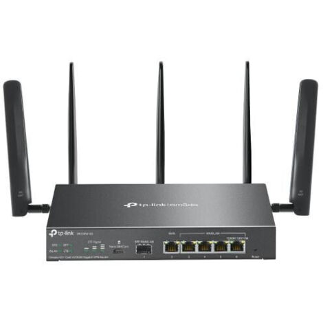 TP-Link Omada ER706W-4G WLAN-Router Gigabit Ethernet Dual-Band (2,4 GHz/5 GHz) Schwarz