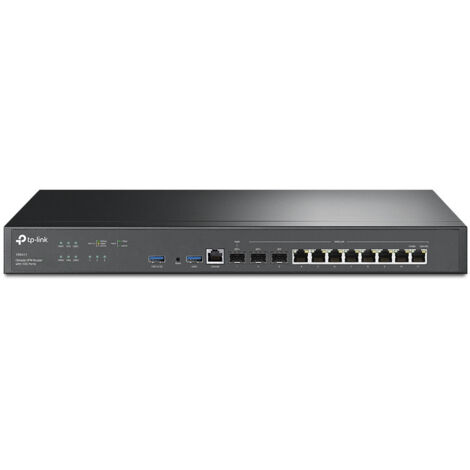 TP-Link Omada ER8411 router cablato Gigabit Ethernet Nero