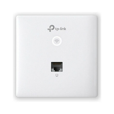 Tp-Link – Point d'accès WiFi mural AC1200 – Technologie MU-MIMO pour connexions simultanées – 1 port Gigabit – Alimentation PoE incluse