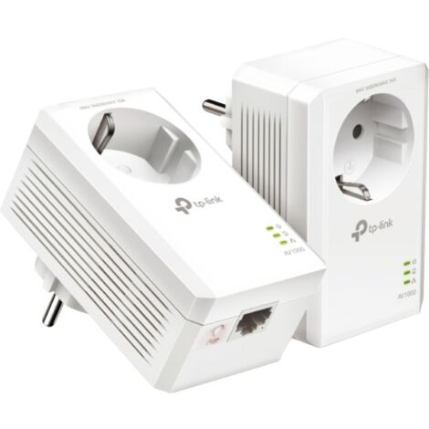 TP-LINK Powerline-Set TL-PA7017P KIT, AC Passtrough, AV1000