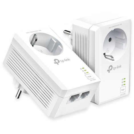 TP-LINK Powerline-Set TL-PA7027P KIT, AC Passtrough, AV1000