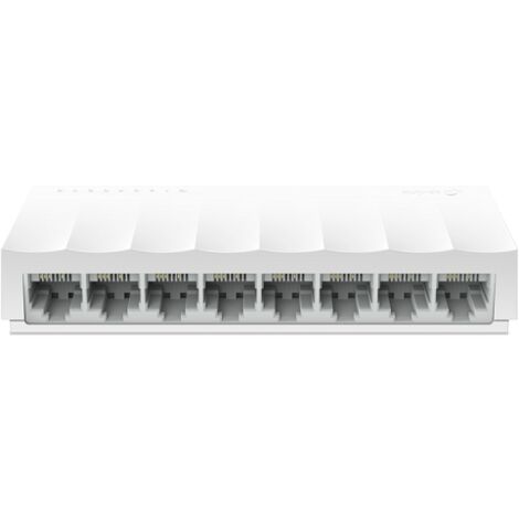 TP- Link Switch Ethernet LS1008 Desktop 8 Porte 10/100Mbps Plug e Play Funzionamento Silenzioso Ideale per Casa e Ufficio