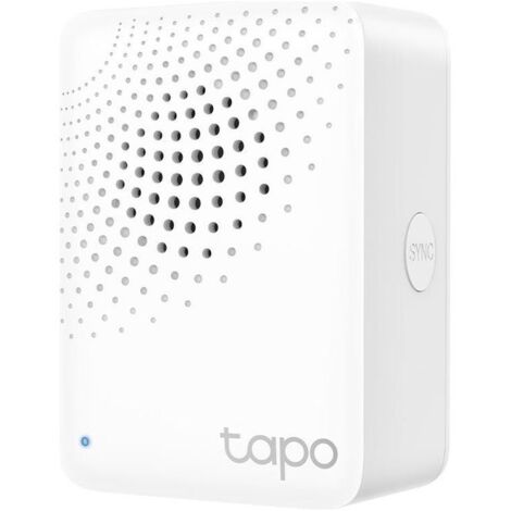TP-Link Tapo H100 Centro di Controllo Smart Hub con Campanello Bianco