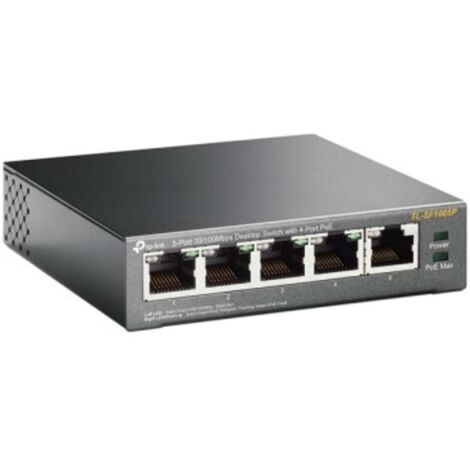 TP-Link TL-SF1005P Non gestito Fast Ethernet (10/100) Supporto Powe...