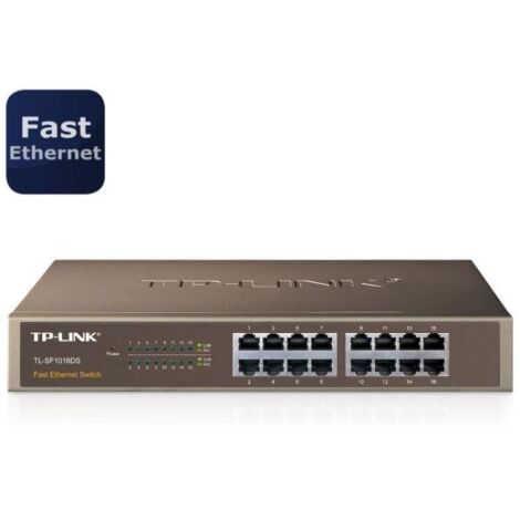 TP-Link TL-SF1016DS: 16-Port 10/100 Mbit/s Switch