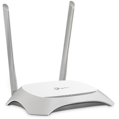 TP-Link TL-WR840N router wireless Fast Ethernet Banda singola (2.4 GHz) Grigio, Bianco
