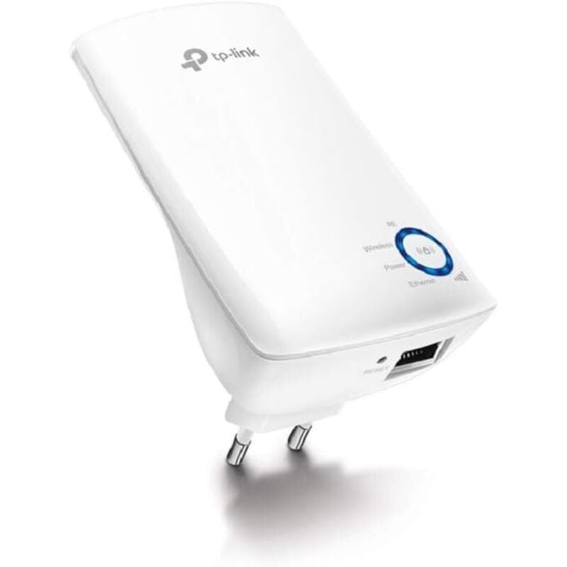 Tp-link - TL-WA850RE(FR) Répéteur WiFi - Amplificateur WiFi N300, WiFi Extender, WiFi Booster, 1 Port Ethernet, Augmente la borne wifi, Compatible