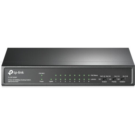 TP-LINK TPLINK Switch TL-SF1009P TLSF1009P (TL-SF1009P) (TLSF1009P)