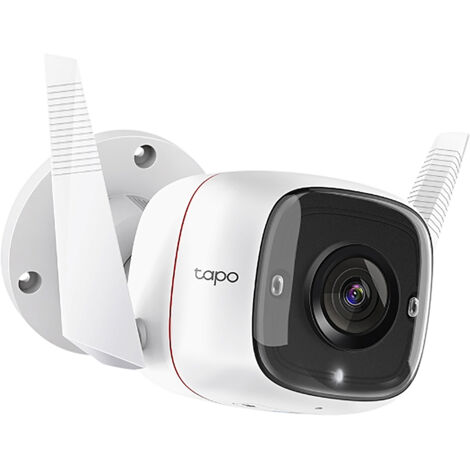 Tp-Link Überwachungskamera TP65 WiFi Outdoor Sprachsteuerung, 128 GB Speicher Überwachungskamera