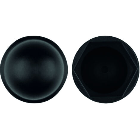 TP-MT NE - TAPPO IN PLASTICA MT. NERO 16 ( 100 pz.)