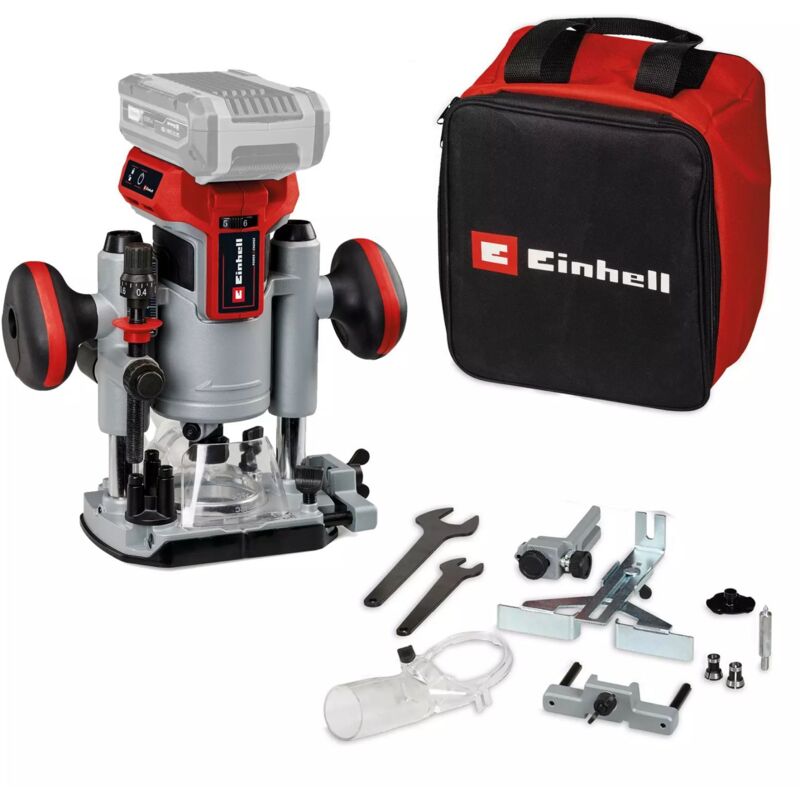 Akku-Oberfräse Kantenfräse tp-ro 18 Set Li bl - Solo - Einhell
