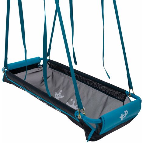 Tp Toys – Balançoire bateau pirate sans fixation – Métal et textile nylon – Pour 1 à 2 enfants – Âge 3 ans + – Poids supporté 35 kg par utilisateur