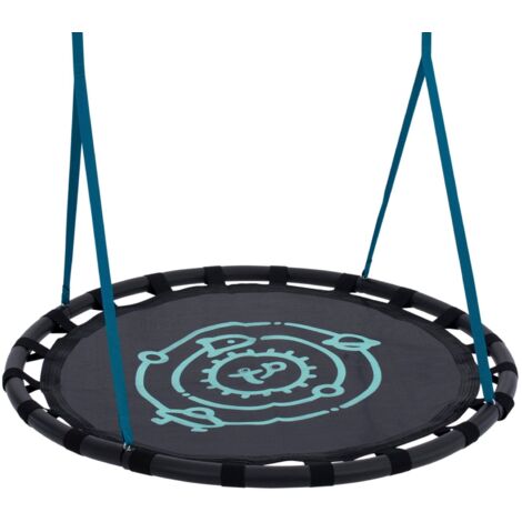 Tp Toys – Balançoire nid D120 pour portique h190-250 cm – Métal et textile nylon – Poids supporté 35 kg – Pour 1 à 2 enfants – Usage domestique