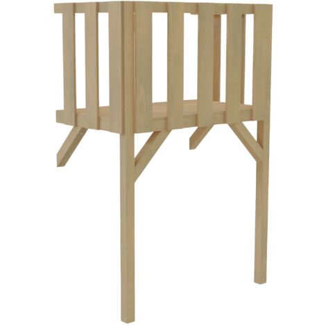 Tp Toys – Balcon pour cabane Tower – Bois épicéa FSC canadien – Longueur 51,90 cm – Profondeur 89,70 cm – Installation rapide en 2 heures