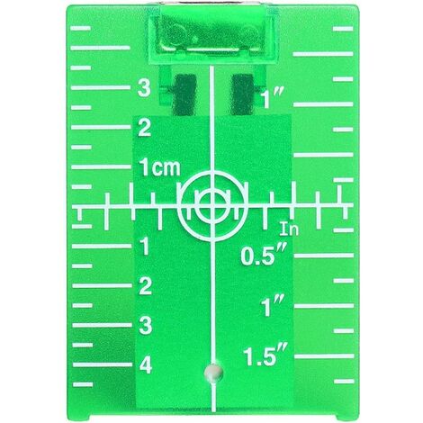 TP01G Bersaglio laser verde, bersaglio laser magnetico con riflettori, per l'uso con laser verde a linee incrociate, per una migliore visibilità del laser verde