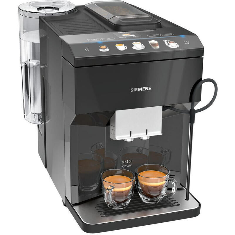 Tp503R09 Cafetera Superautom�Tica, Eq.500 Classic, Negro En Oferta Iq500 Tp503R09 Cafetera Eléctrica Totalmente Automática Máquina Espresso 1.7 L - Siemens