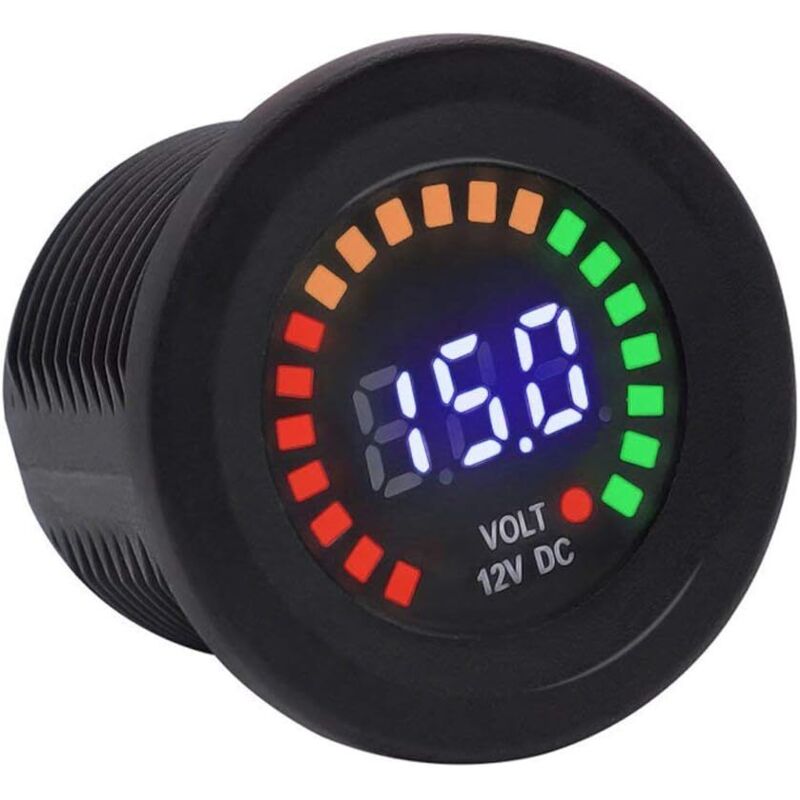 Image of TR Turn Raise 12V Batteriespannung Digitalanzeige Voltmeter für Motorrad Boot Auto