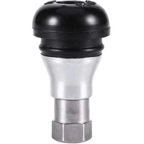 TR412 Valve de Pneu en Laiton Chromé pour Voitures et Motos - Sans Chambre
