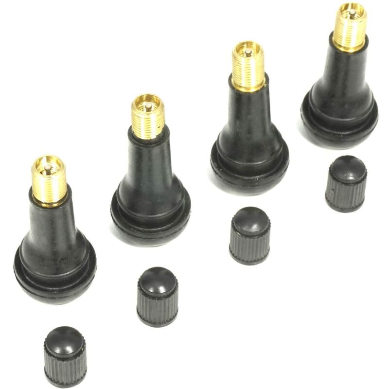 Tinor Tr413 Set Of 4 Push-in Tire Valves Length 45 Mm Npterbl