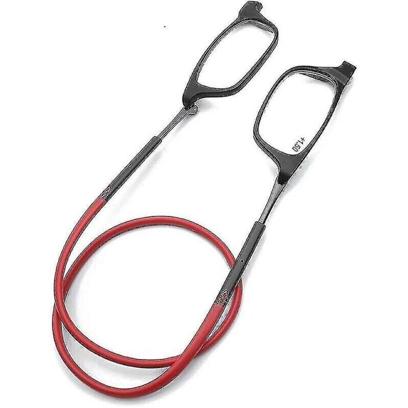 Image of TR90 Tragbare und faltbare magnetische Lesebrille für Damen und Herren