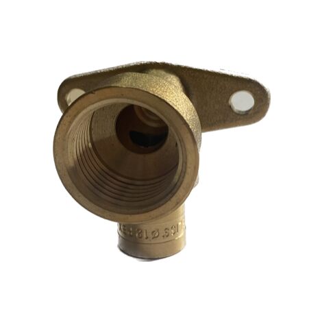 TRA - Coude avec base de fixation 15x21 Ø12mm - 162.62.121