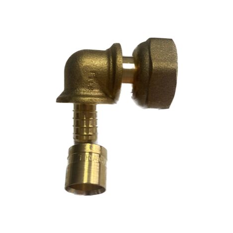 TRA - Coude terminal écrou libre 15x21 Ø16mm - 162.38.161