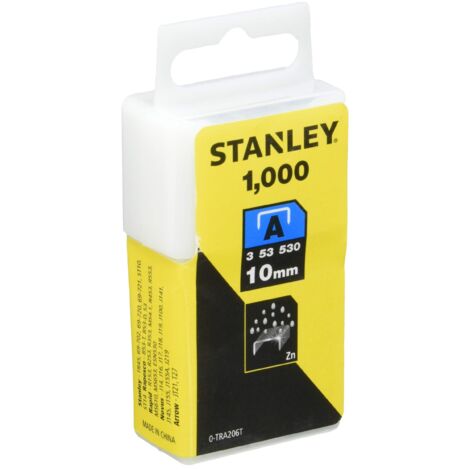TRA2 Light-Duty Staple 10mm TRA206T Pack 1000 STA0TRA206T