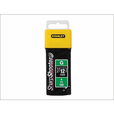 TBC Stanley 1-TRA-706T Staples - 10MM - (Pack of 1000)