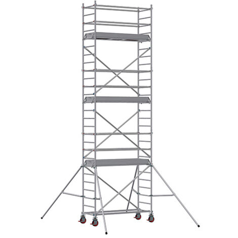 Trabattello 4 piani - Altezza max. di lavoro 9.90m - 7125080