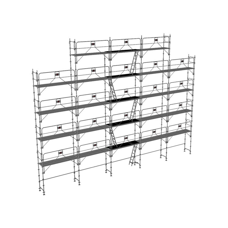 Matisère - Ponteggio 180m² - Struttura e Piani + Parapetto - DUO180GC-SP